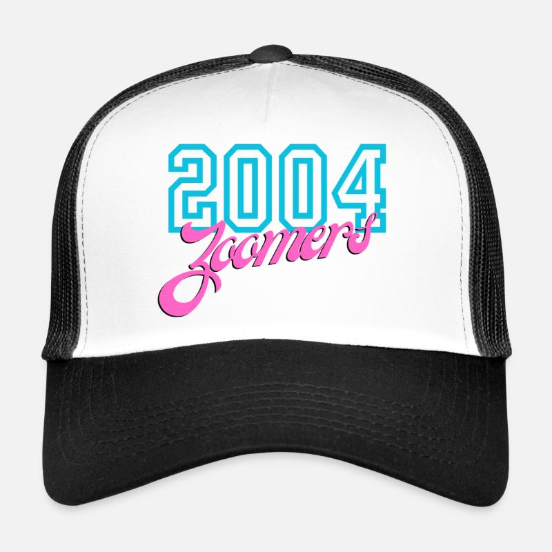 2004 Zomers Retro Neon Tee Casquette trucker 