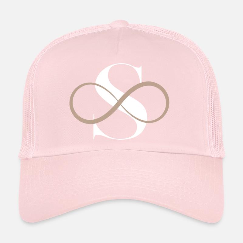 Lettre s infinie Casquette trucker 