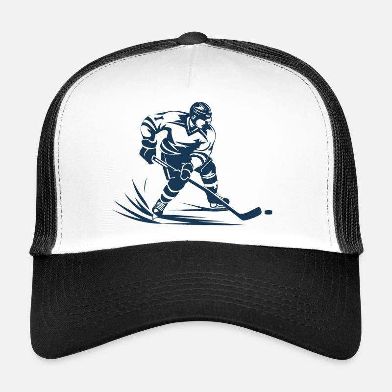 Eishockeyspieler Trucker Cap