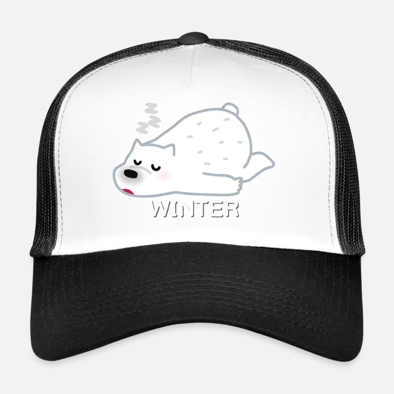 Winter Bear Trucker Cap