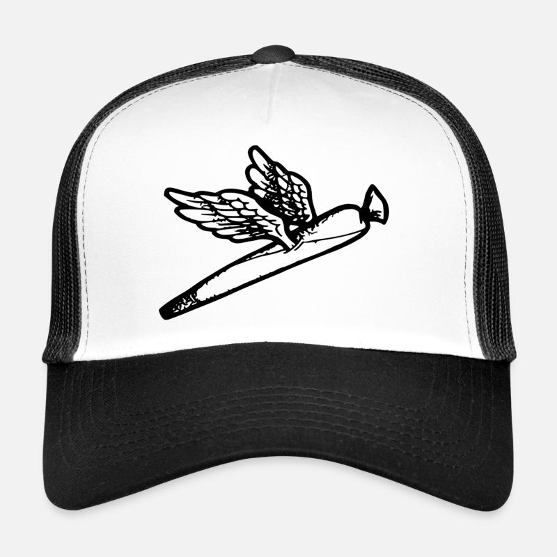 We fly so High - Trucker Cap - Weiß/Schwarz