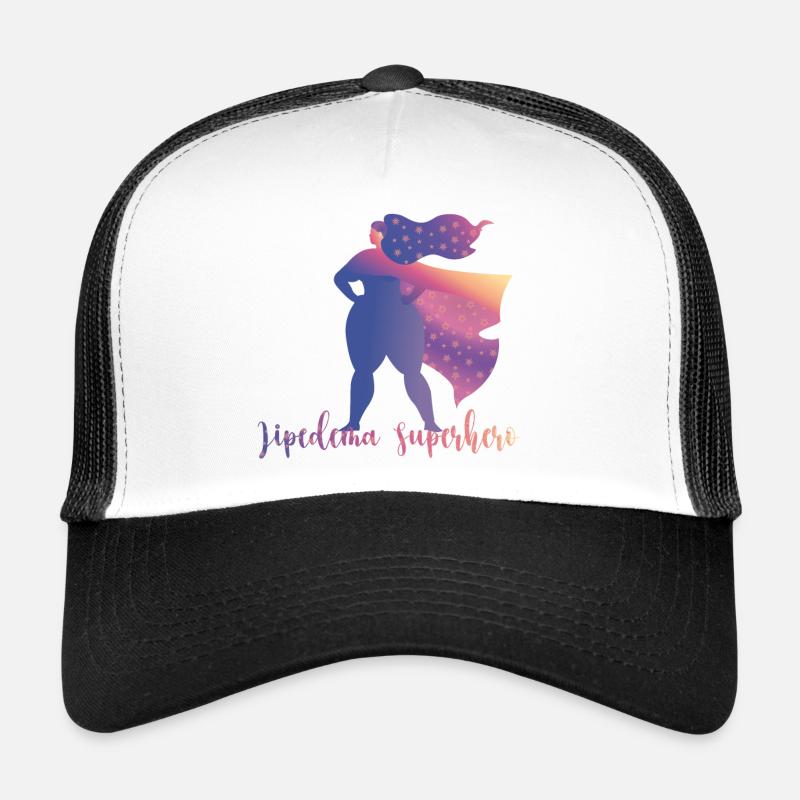 Super-héros lipœdème Casquette trucker 