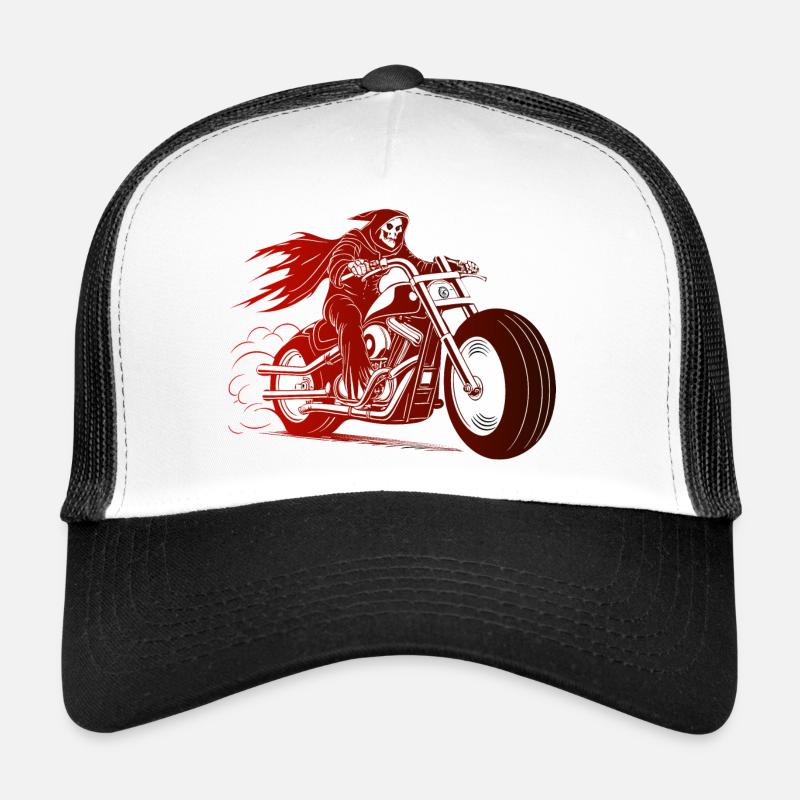 CRÂNE DE CAVALIER Casquette trucker 