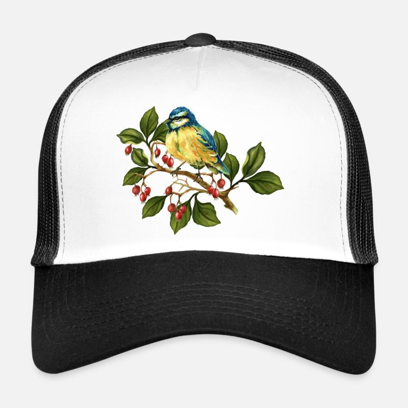Bunter Vogel Trucker Cap