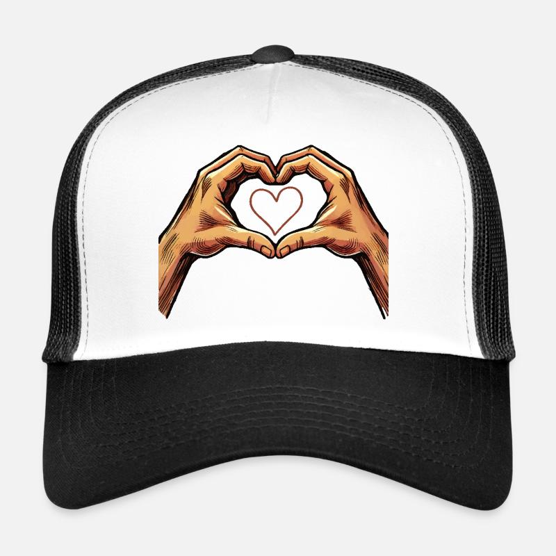 hand herz Trucker Cap