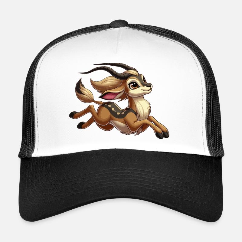 Fille antilope courant Casquette trucker 