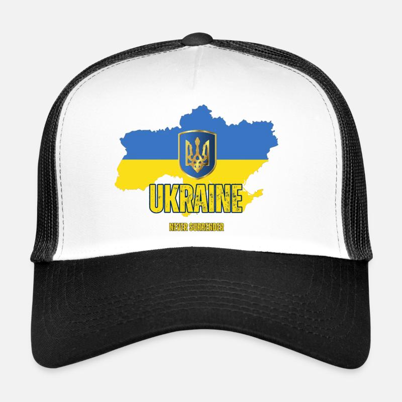 Drapeau ukrainien, fierté ukrainienne Casquette trucker 