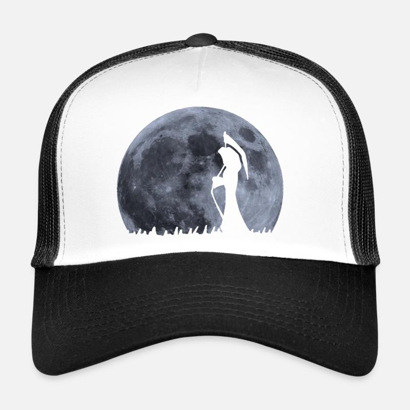 La mort se lève avec la lune Casquette trucker 