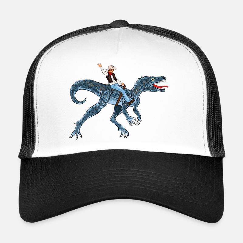 Cavalier de dinosaure aventureux Casquette trucker 