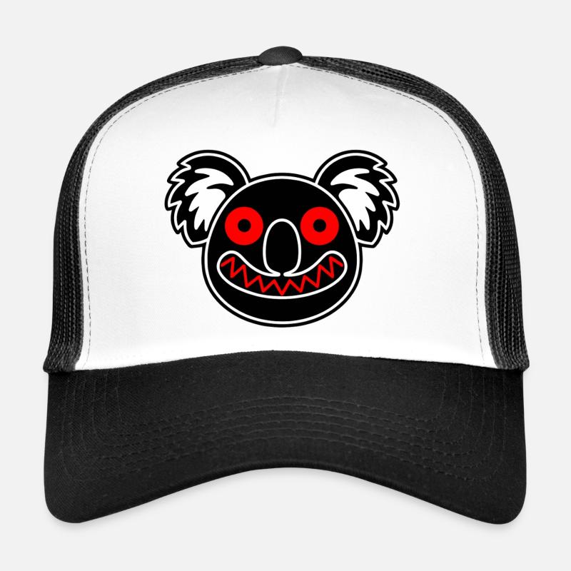 Düstere Koala Illustration Trucker Cap