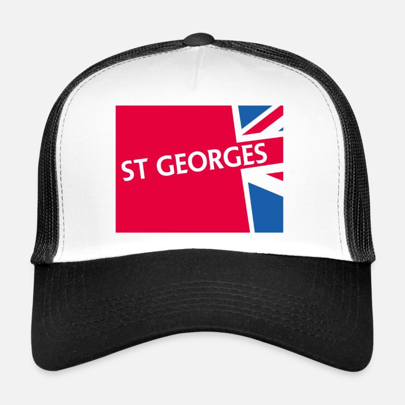 Colorful Union Jack Design Trucker Cap