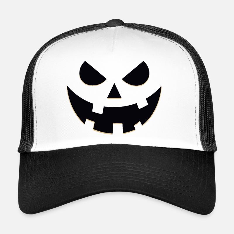 Portrait étrange de Jack-O'-Lantern Casquette trucker