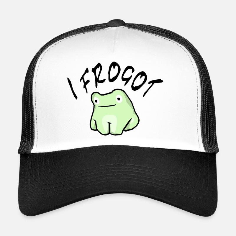 Frogot black Trucker Cap