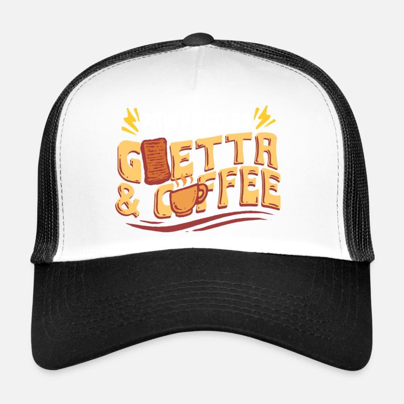 Goetta Wurst Powered By Goetta & Coffee Trucker Cap