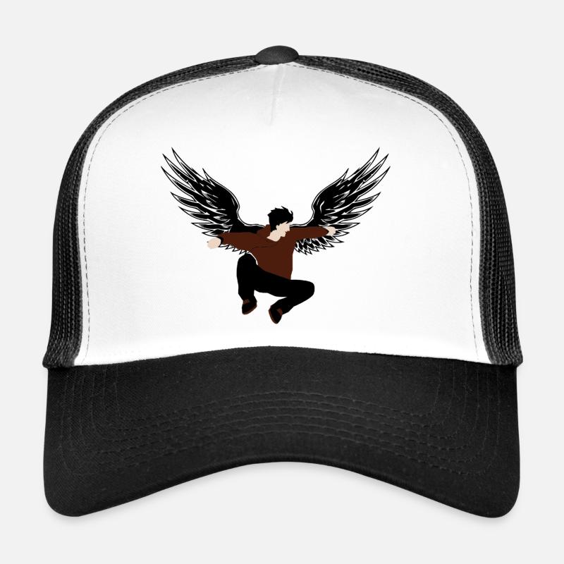Geflügelte Silhouette Trucker Cap