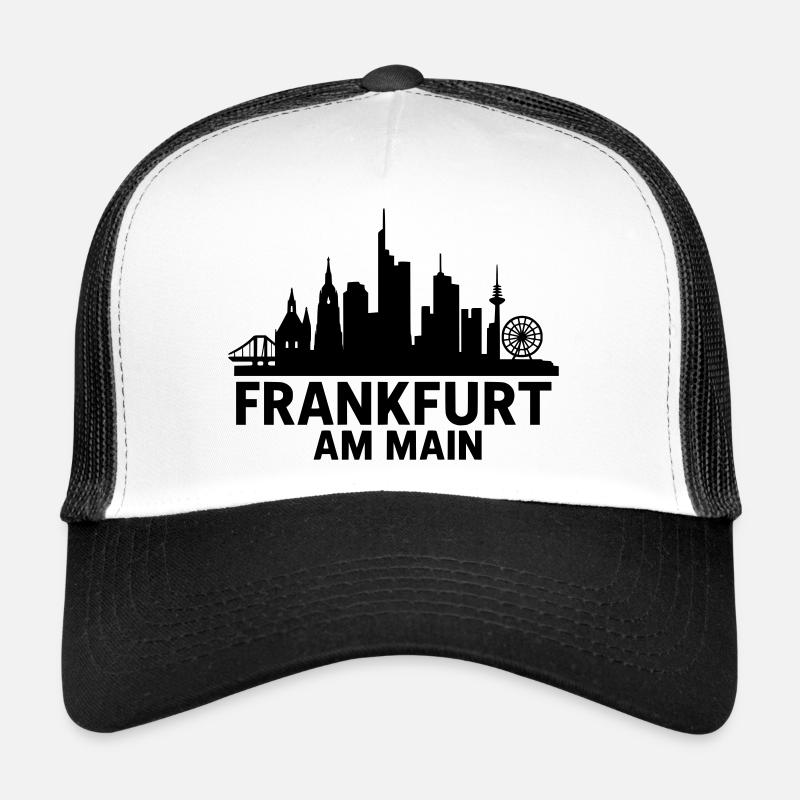 Francfort-sur-le-Main Silhouette Casquette trucker 