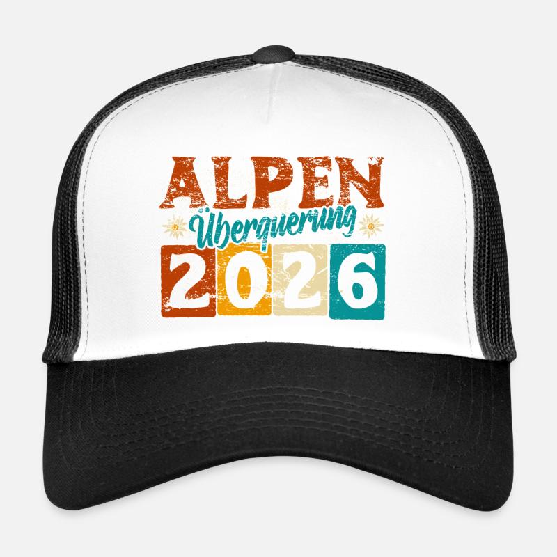 Alpen Überquerung 2026 - Wandern Trucker Cap