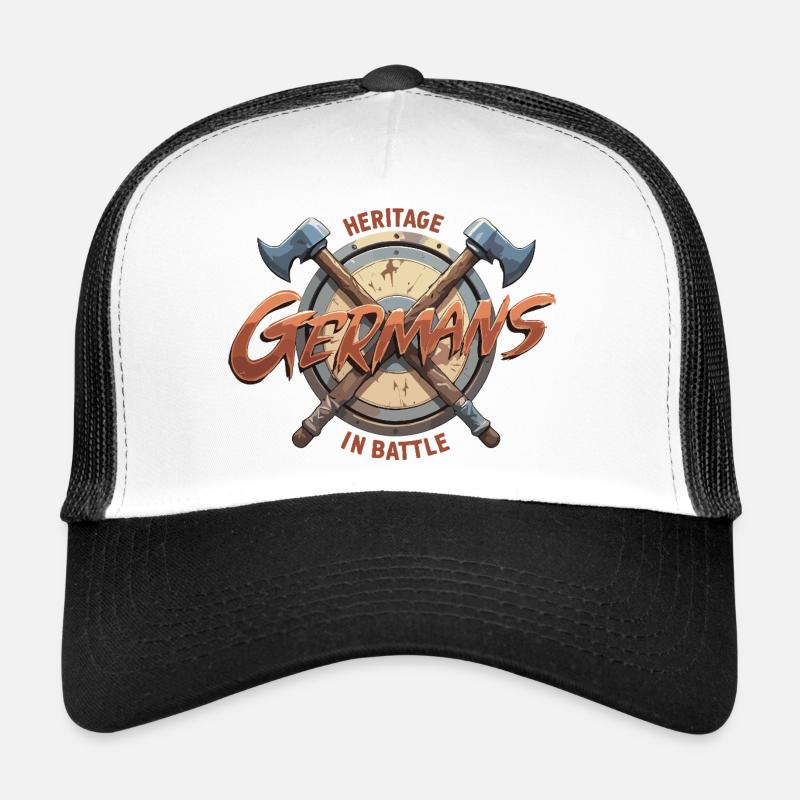 Germans Kampf Schild Grafik Trucker Cap