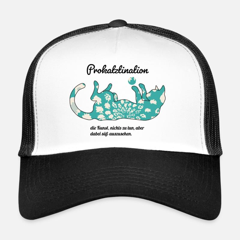 Prokatztination - die Kunst, nichts zu tun Trucker Cap