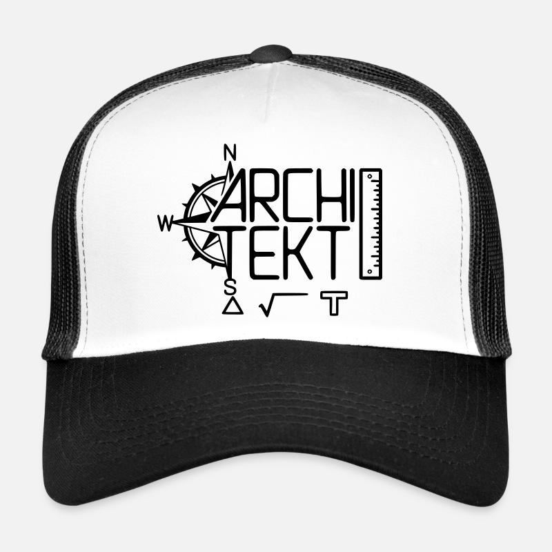 Architekt Design mit Zeichenwerkzeug Trucker Cap