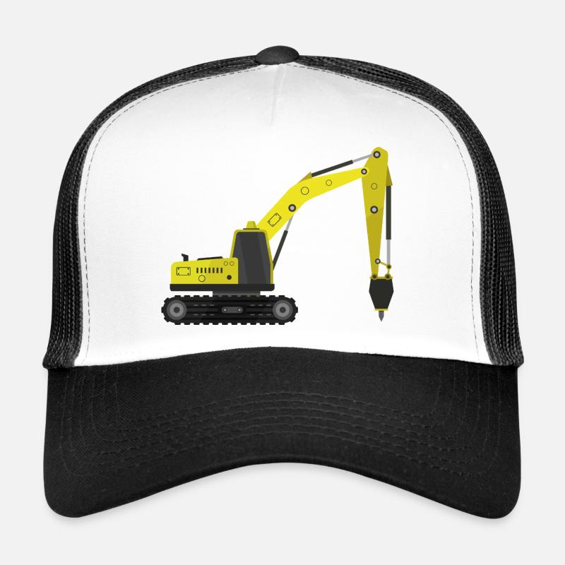 Marteau-piqueur hydraulique Casquette trucker 