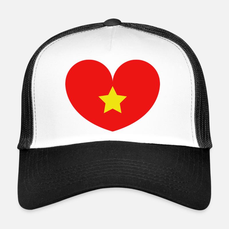 Drapeau du Vietnam Casquette trucker 