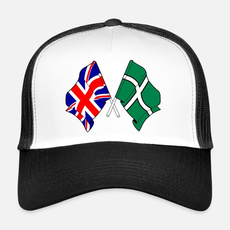 Croix du Devon & Grande-Bretagne Casquette trucker 