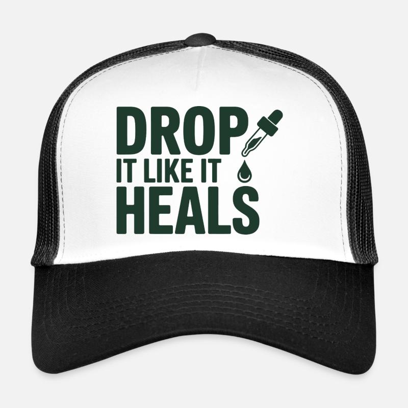 Homeopathy Drop It Like It Heals Professional  Trucker Cap