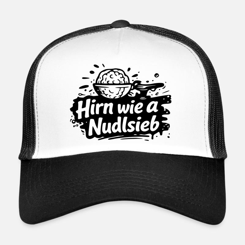 Brain like a pasta strainer Trucker Cap