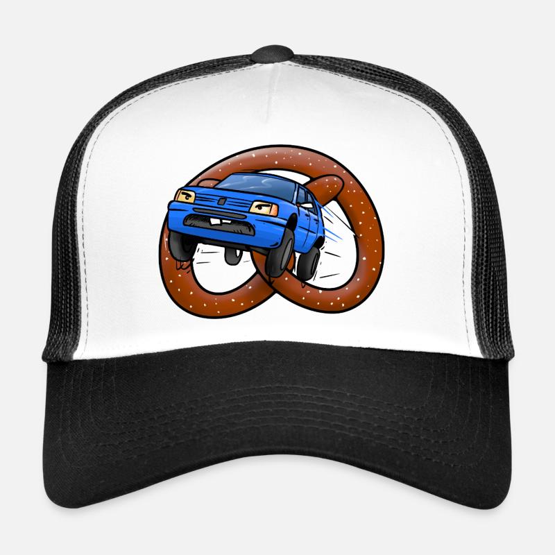 Pretzels on wheels Trucker Cap