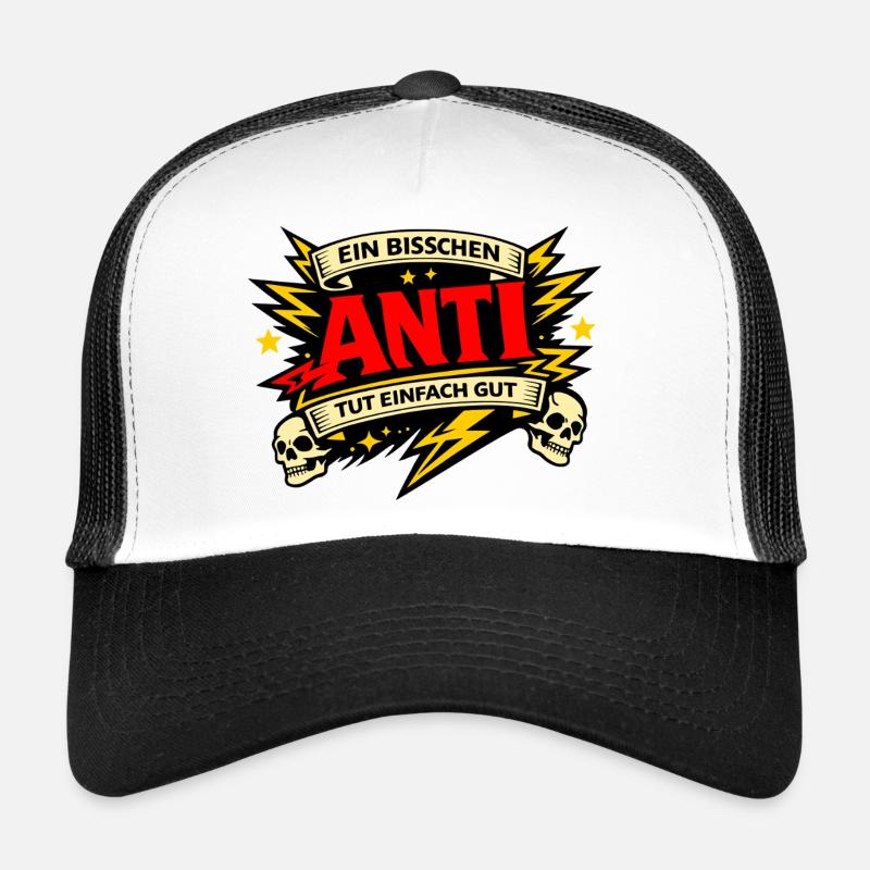 Ein bisschen Anti tut gut – Lustiger Spruch Trucker Cap