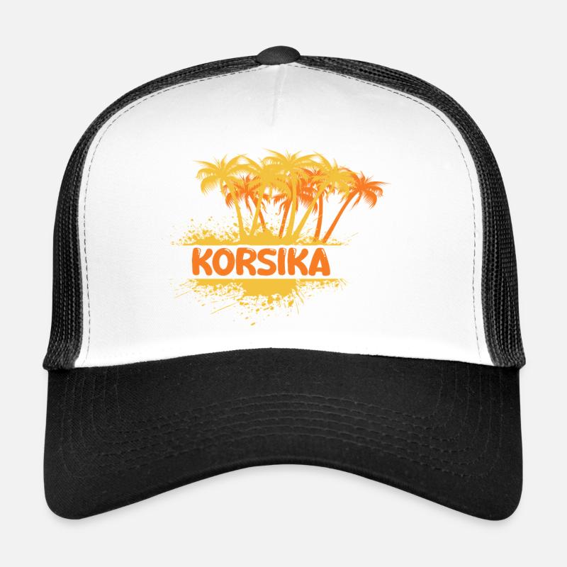 Corsica as a sun Trucker Cap