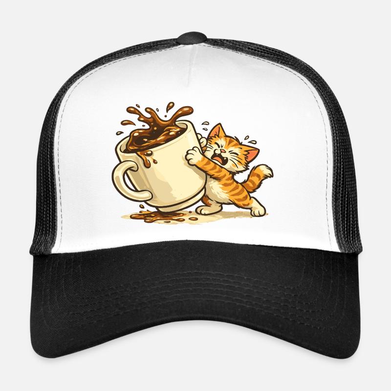 Chaos du Café Chat Casquette trucker 