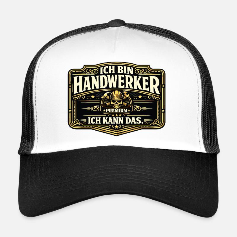 Ich bin Handwerker Premium Trucker Cap