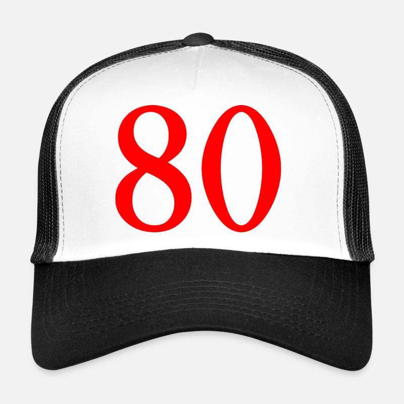 80. 80 YEARS. 80th ANNIVERSARY. 80 YEARS ANNIVERSARY. Trucker Cap