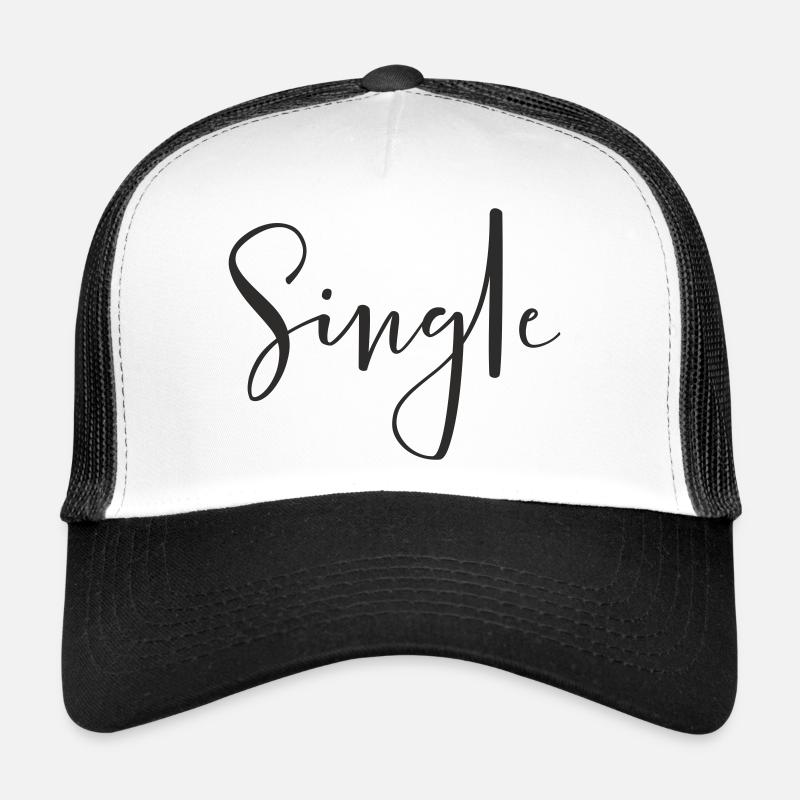 Single – Cooles Statement Textdesign Trucker Cap