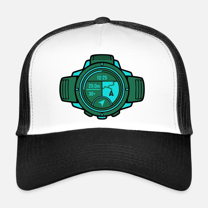 Montre GPS moderne Course Casquette trucker 