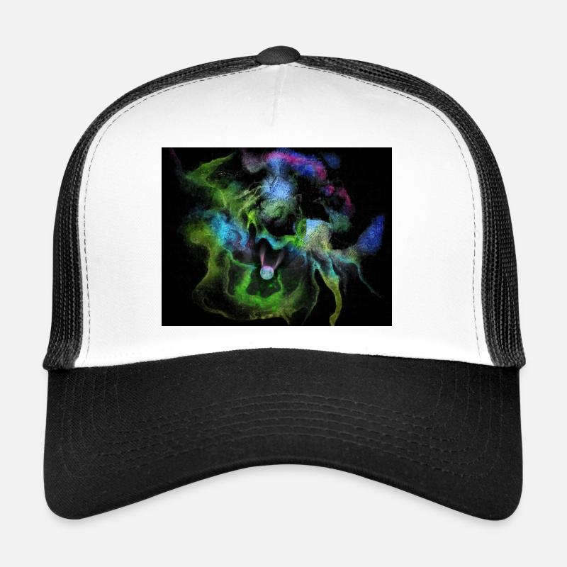 Kosmische Rauchnebelkugel Trucker Cap