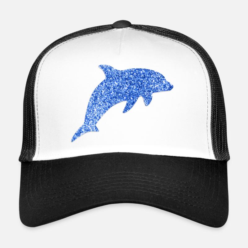 Blue Dolphin  Trucker Cap