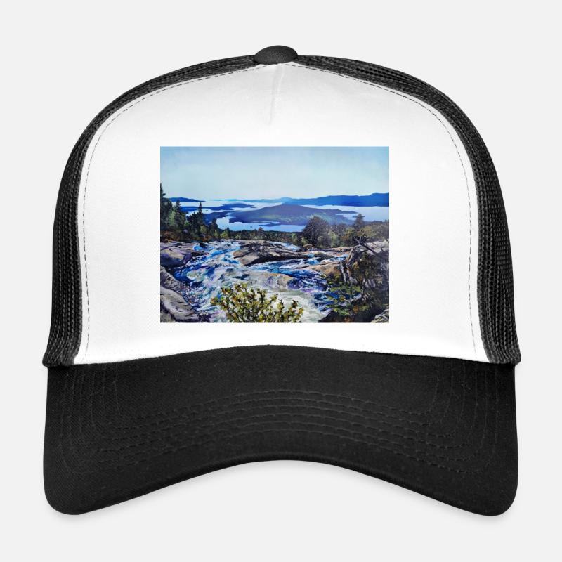 Bremstølen - Trucker Cap - white/black