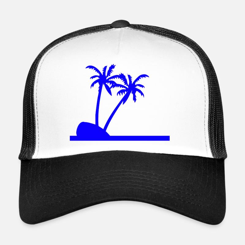 Palm trees Trucker Cap