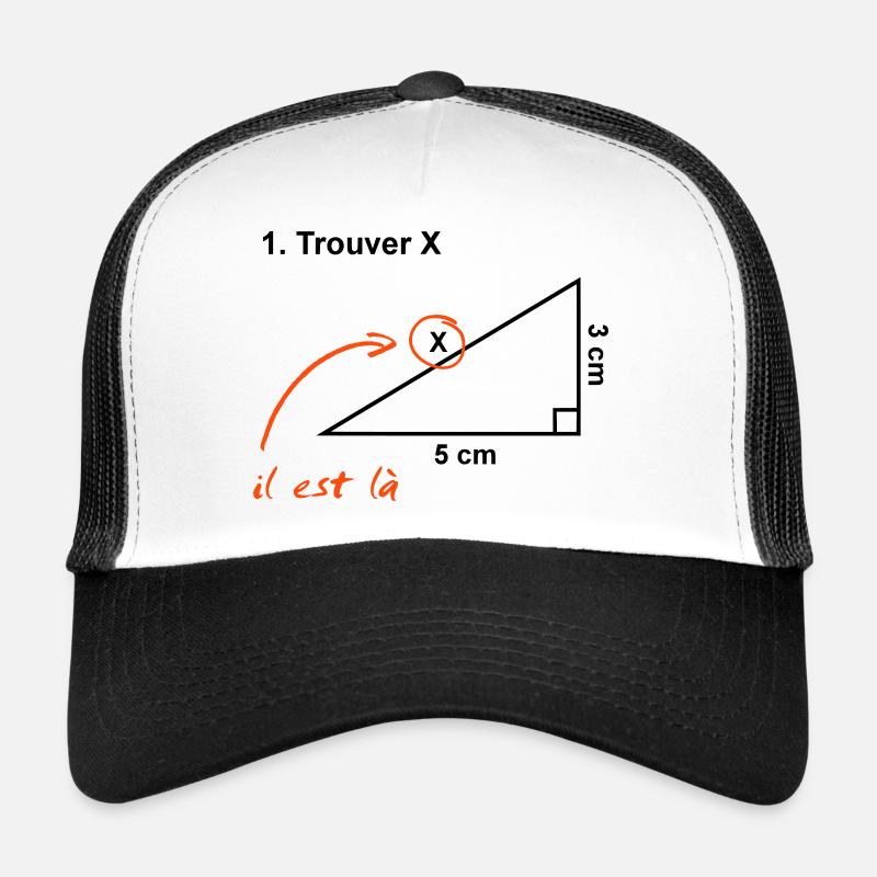 trouver x Casquette trucker 
