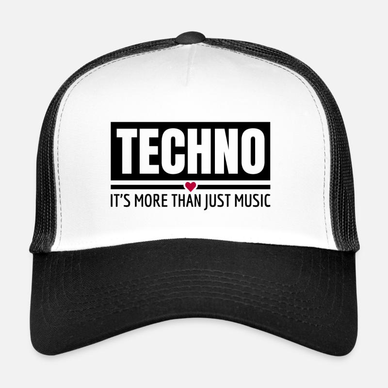 Techno It's More Than Just Music Techno Outfit Trucker Cap