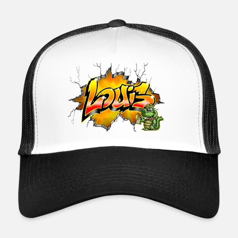 Louis Graffiti Casquette trucker 