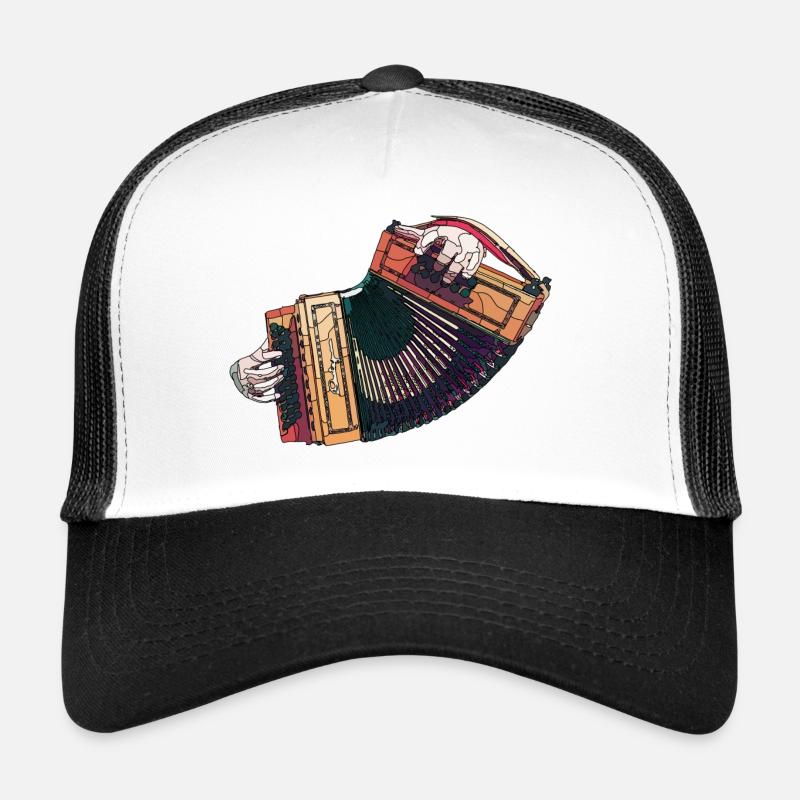 box3 - Trucker Cap - Weiß/Schwarz