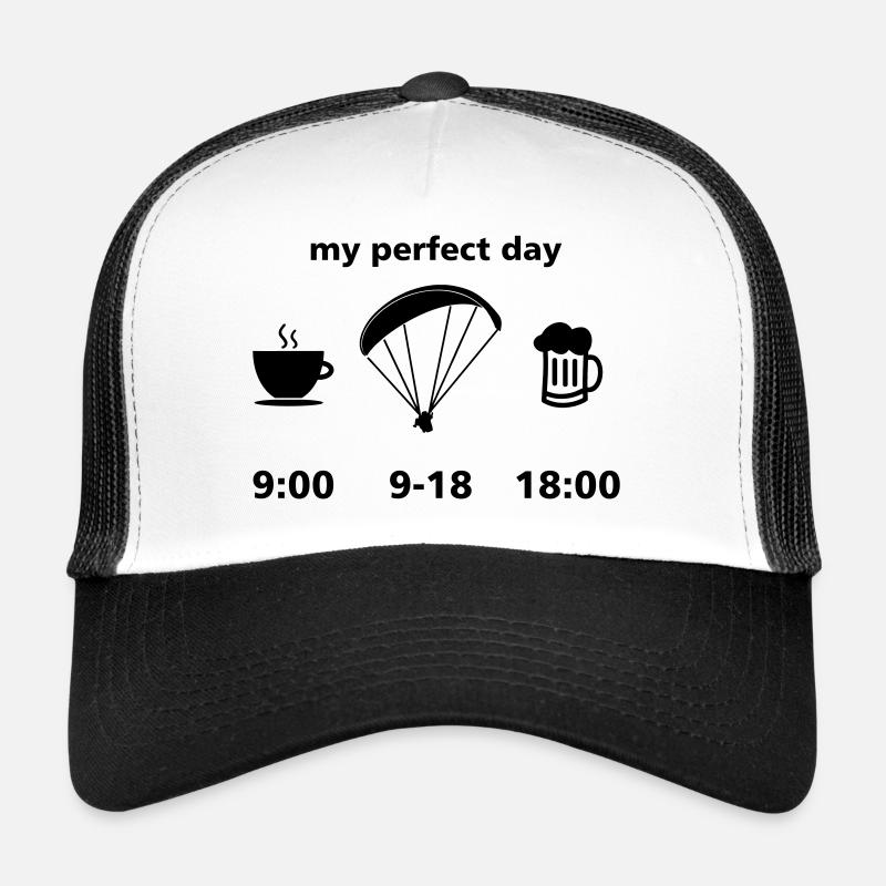 Paraglider paragliding gift day Trucker Cap