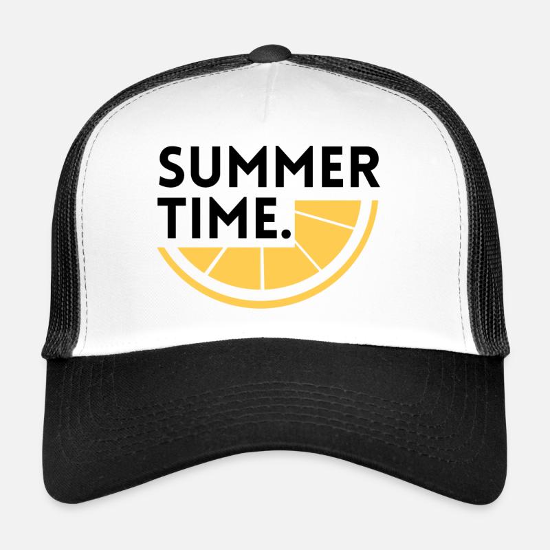 Summer Time - Lemon Trucker Cap