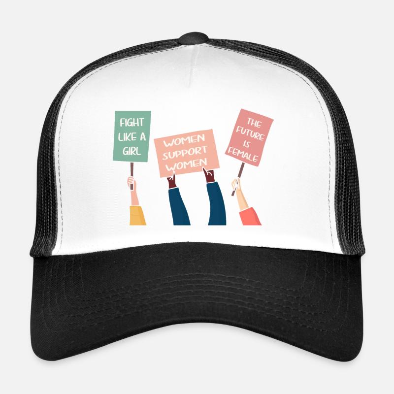 feminist protestation Casquette trucker 