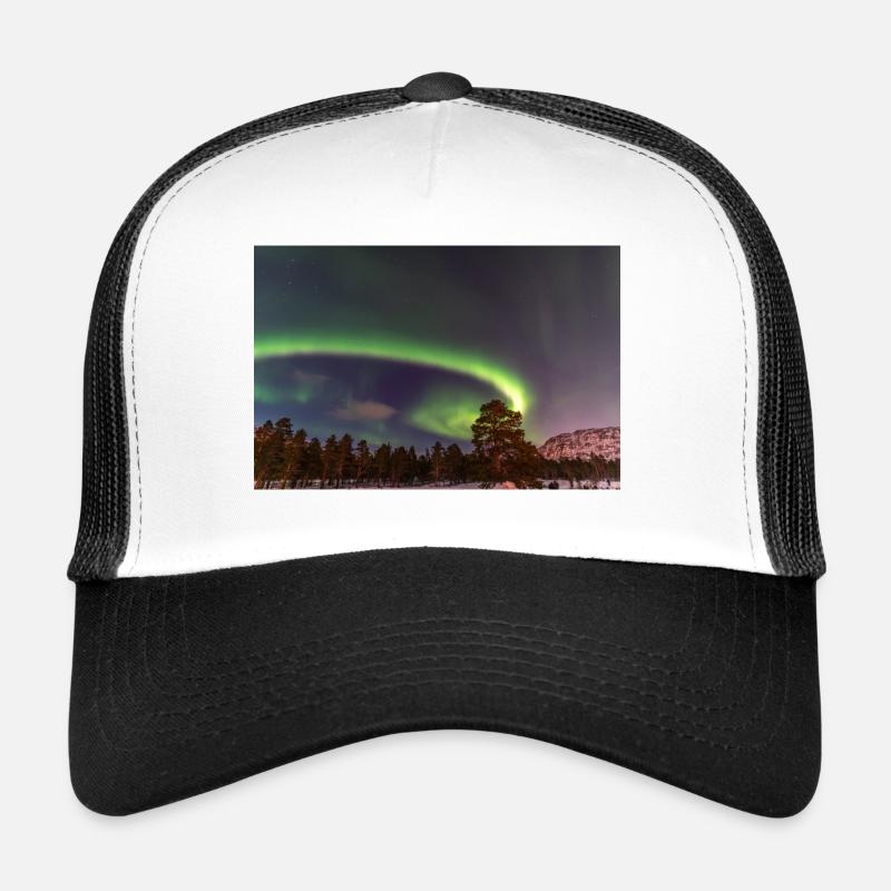 Norwegen 2019 Polarlicht Trucker Cap