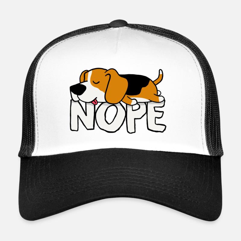 Nope! Beagle Trucker Cap